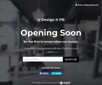 Udesignitpr.com(U Design It PR) Screenshot