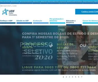 UDF.edu.br(Centro Universitário UDF) Screenshot