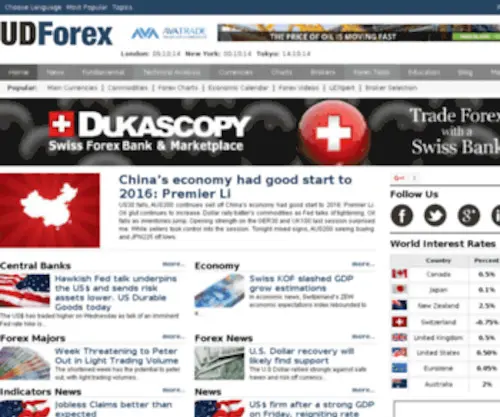 Udforex.com Screenshot