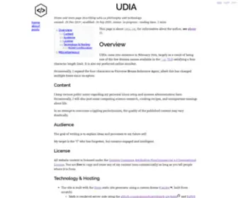 Udia.ca(UDIA) Screenshot