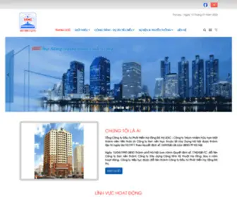 Udic.com.vn(Tổng công ty Đầu tư Phát triển Hạ tầng Đô thị UDIC) Screenshot