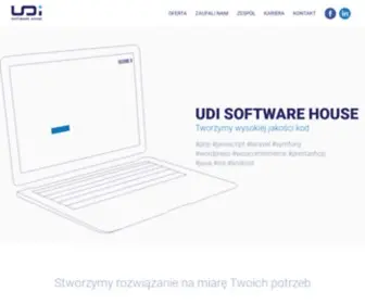 Udi.com.pl(Software House & Marketing Online) Screenshot