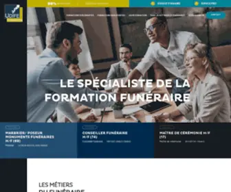 Udife-Formation.com(Formation funéraire) Screenshot