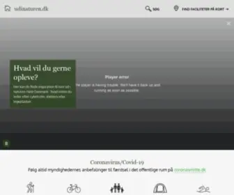 Udinaturen.dk(Find inspiration til ture ud i naturen i hele Danmark) Screenshot