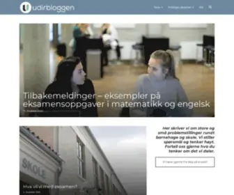 Udirbloggen.no(Microsoft Azure Web App) Screenshot