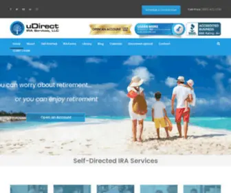 Udirectira.com(UDirect IRA Services) Screenshot
