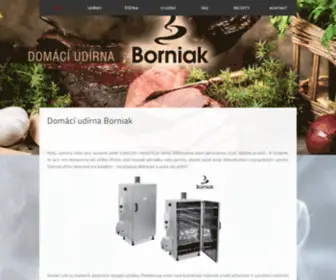 Udirny-Borniak.cz(Domácí udírny Borniak) Screenshot