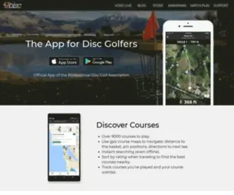 Udisc.com(The App for Disc Golfers) Screenshot
