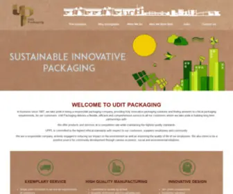 Uditpackaging.com(Udit Packaging) Screenshot