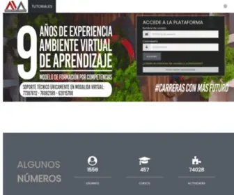 Udivirtual.com.bo(AMBIENTE VIRTUAL DE APRENDIZAJE) Screenshot