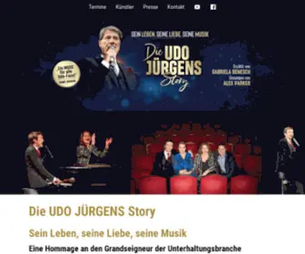 Udo-Juergens-Story.de(Die) Screenshot