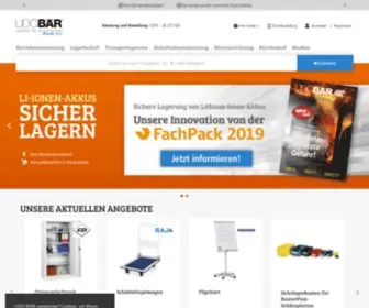 Udobaer.de(Büroeinrichtung & Betriebseinrichtung) Screenshot