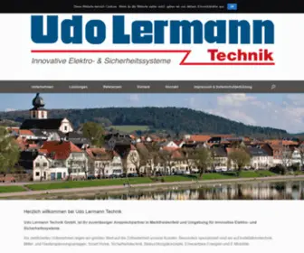 Udolermann-Technik.de(Herzlich willkommen bei Udo Lermann Technik) Screenshot