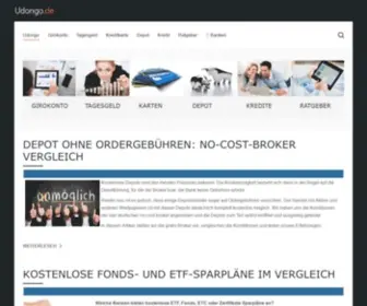 Udongo.de(Verbraucherportal) Screenshot