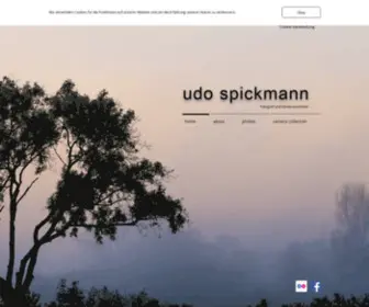 Udospickmann.de(Udo Spickmann Fotograf und Kamerasammler) Screenshot