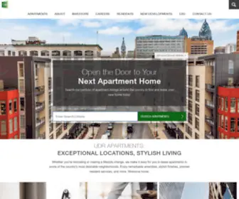 UDR.com(Luxury Apartments for Rent) Screenshot