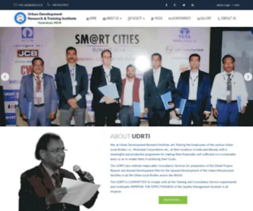 Udri.co.in(Urban Development Research & Training Institute) Screenshot