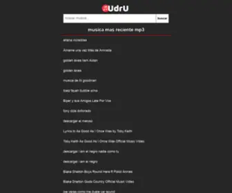 Udru.org(Udru descargar musica Mp3) Screenshot