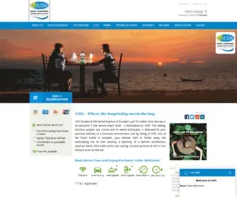 UDS.co.in(Uday Samudra Leisure Beach Hotel & Spa) Screenshot