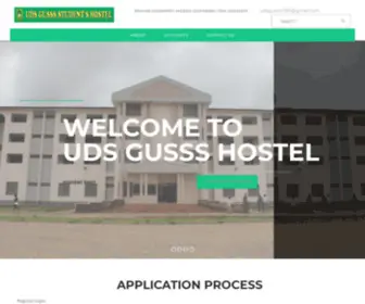 Udsgussshostel.com(Student First) Screenshot