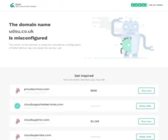 Udsu.co.uk(Misconfigured) Screenshot