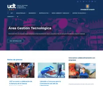 UDT.cl(TRANSFORMACIÓN TERMOQUÍMICA DE RESIDUOS AGROPECUARIOS EN MATERIALES Y ENERGÍA) Screenshot