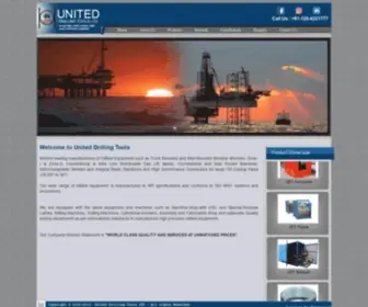 UDTLTD.com(United Drilling Tools Limited) Screenshot
