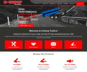 Udumptrailers.com(Dump Trailers) Screenshot