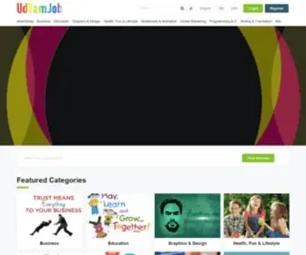 Udyamjob.com(UdYamJob-Freelance Service Marketplace, Best Freelance Websites) Screenshot