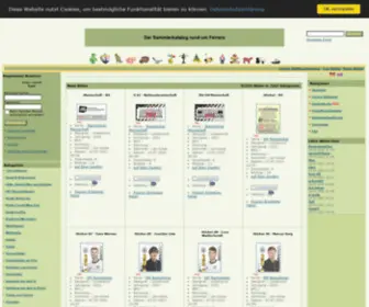 UE-EI-Portal-Sammlerkatalog.de(UE EI Portal Sammlerkatalog) Screenshot