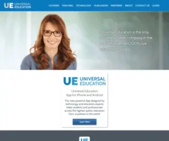 UE-Learn.com(Universal Education) Screenshot