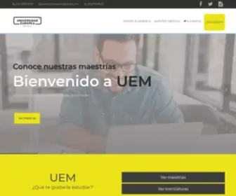UE.edu.mx(Universidad Europea de México) Screenshot