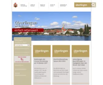 Ueberlingen.de(Große Kreisstadt Überlingen) Screenshot