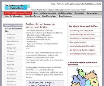 Uebersetzer-Link.de(Übersetzer) Screenshot