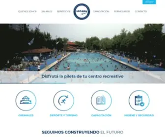 Uecara.com.ar(Inicio) Screenshot