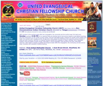Uecf.net(United Evangelical Christian Fellowship(UECF)) Screenshot