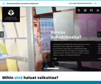 Uef.fi(Itä) Screenshot