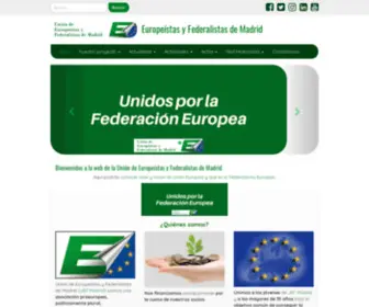 Uefmadrid.eu(Europeístas) Screenshot