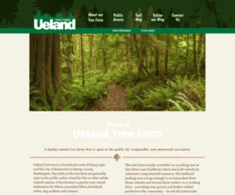 Uelandtreefarm.com(Ueland Tree Farm) Screenshot