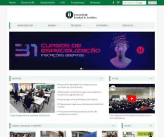 Uel.br(Universidade Estadual de Londrina) Screenshot
