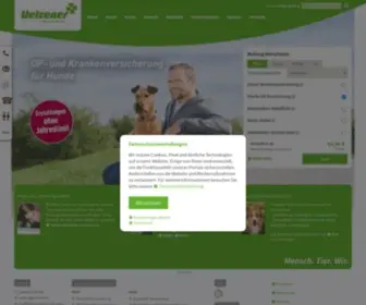 Uelzener.de(Die perfekte Versicherung für Dich und Dein Tier) Screenshot