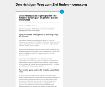 Uema.org(Den richtigen Weg zum Ziel finden) Screenshot