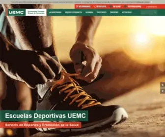 Uemc.edu(Universidad Europea Miguel de Cervantes) Screenshot
