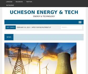 Uenergy.tech(Ucheson energy & tech) Screenshot