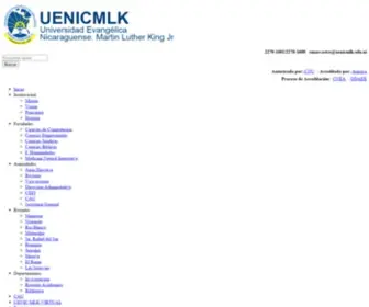 Uenicmlk.edu.ni(Uenicmlk) Screenshot