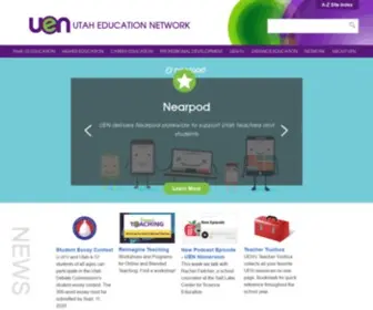 Uen.net(Utah Education Network) Screenshot