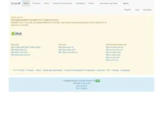 Uenu.com.cn(IPv4/IPv6 Dual Stack Test) Screenshot