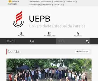 Uepb.edu.br(Universidade Estadual da Paraíba) Screenshot