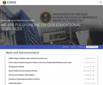 Uerm.edu.ph(UERMMMCI) Screenshot