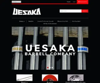 Uesakabarbells.com(UESAKA USA) Screenshot